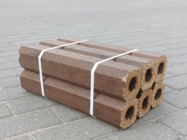HARD FIRE WOOD BRIQUETTES RUF 1000KG ΜΠΡΙΚΕΤΕΣ ΣΚΛΗΡΟΥ ΞΥΛΟΥ RUF 1000 kg